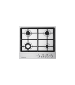 Gas on Steel Hob, 60cm, Double Crown