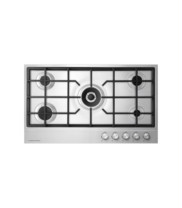 Gas on Steel Hob, 90cm, Double Crown