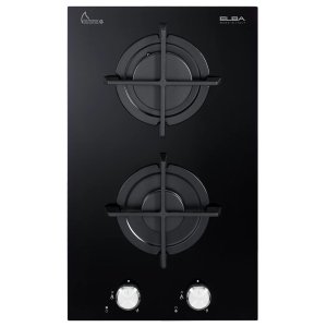 Domino Gas on Glass, 2 Burners, W30 x D52 (cm)