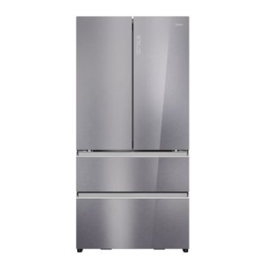 Freestanding, French Refrigerator Freezer, Sapphire Glass, Class E, H177.5cm x W90.5cm, 528L,