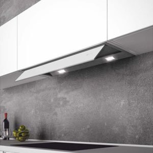 Cabinet Mounted Hood, Induction Hob specified Extractor, 600m³, 90cm