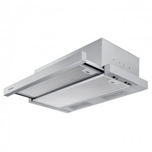 Cabinet Mounted Telescopic Hood, 332m³ 60cm
